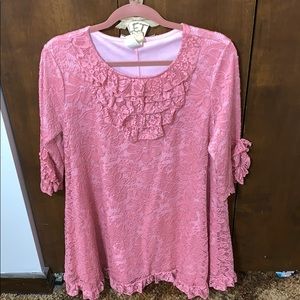 Zadie B’s Blush Pink Tunic Top - XL